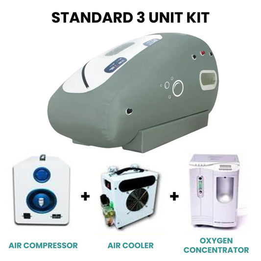 Airvida Pro90 Portable Sitting Hyperbaric Chamber - Airvida - Hyperbaric Oxygen Therapy